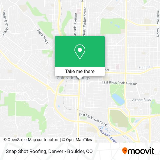 Mapa de Snap Shot Roofing
