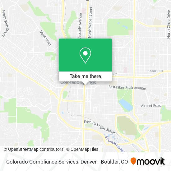 Colorado Compliance Services map