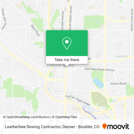Leatherbee Sewing Contractor map