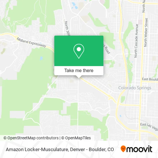 Amazon Locker-Musculature map