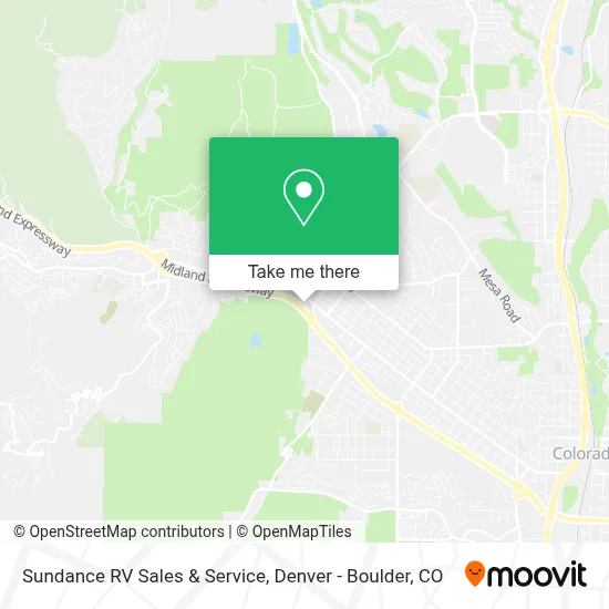 Sundance RV Sales & Service map