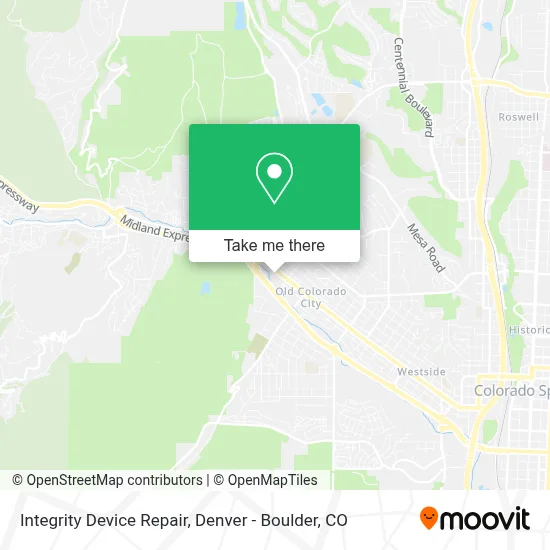 Integrity Device Repair map
