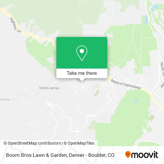 Boom Bros Lawn & Garden map