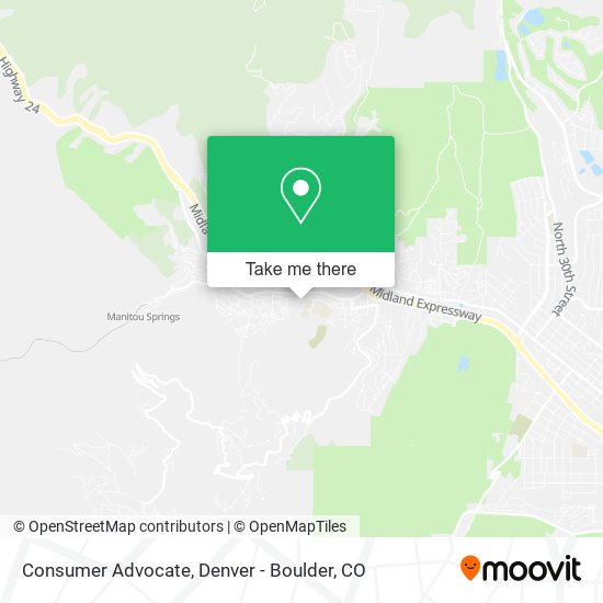 Consumer Advocate map