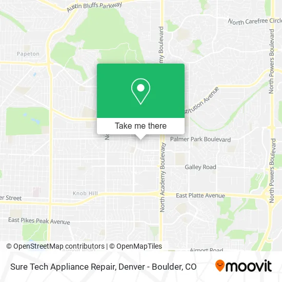 Sure Tech Appliance Repair map