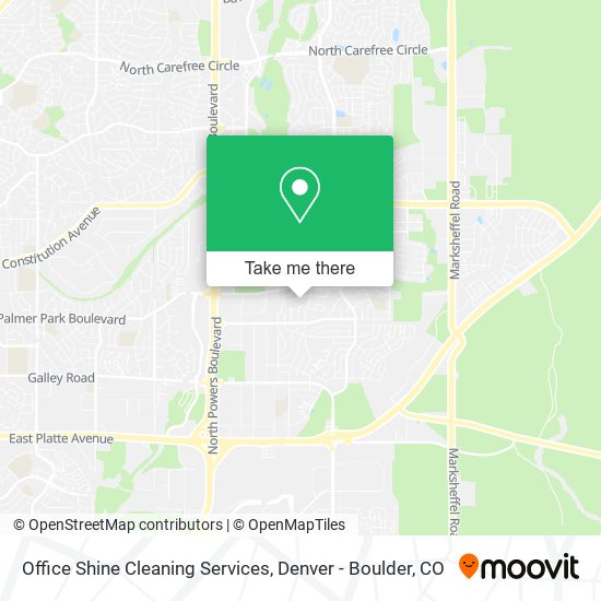 Office Shine Cleaning Services map