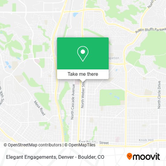 Mapa de Elegant Engagements