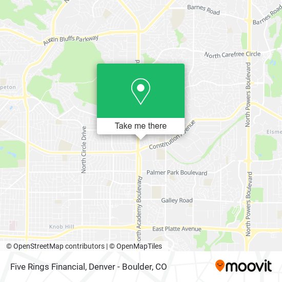 Five Rings Financial map