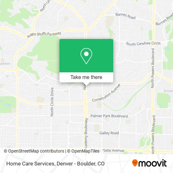 Mapa de Home Care Services