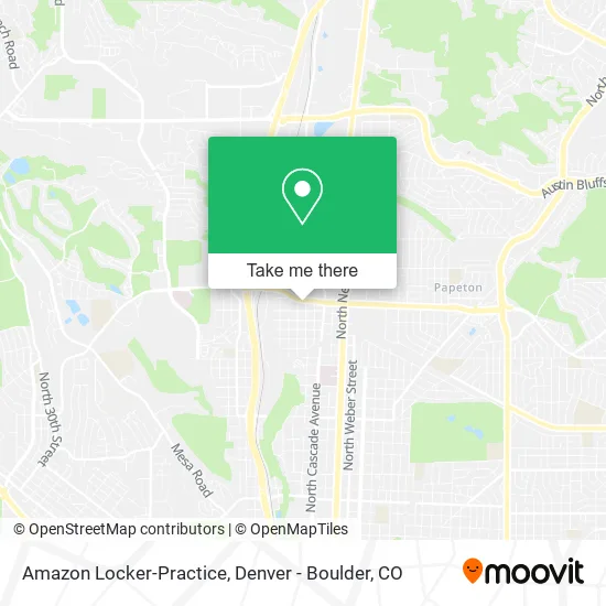 Amazon Locker-Practice map