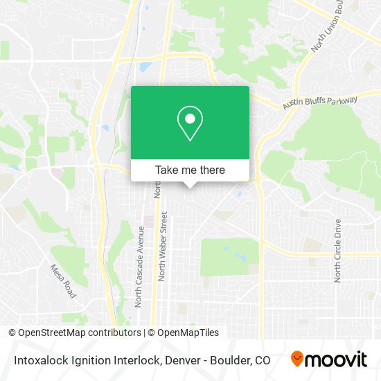 Mapa de Intoxalock Ignition Interlock