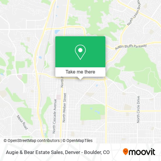 Augie & Bear Estate Sales map