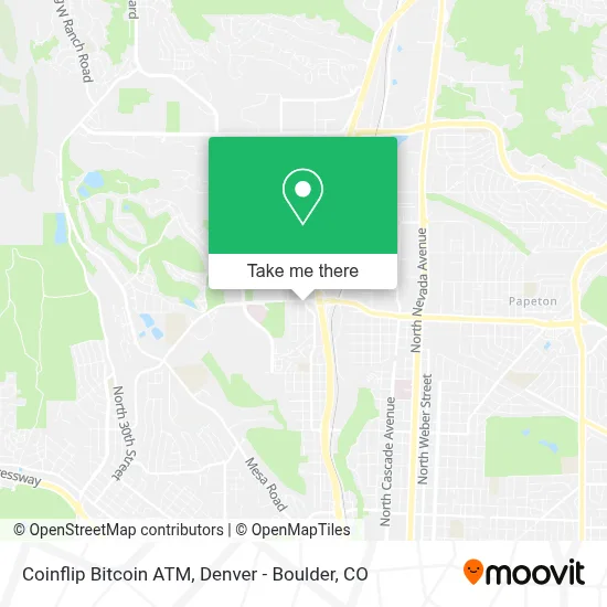 Coinflip Bitcoin ATM map