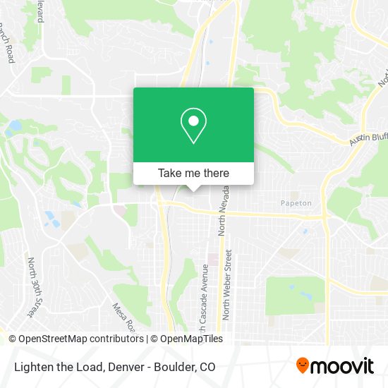 Lighten the Load map