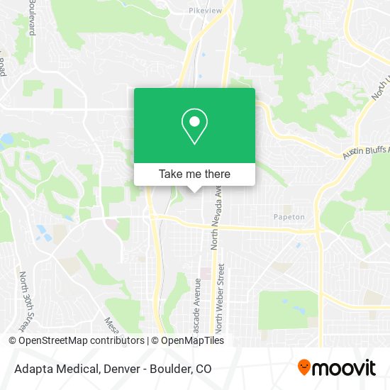 Mapa de Adapta Medical