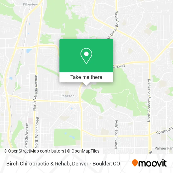Birch Chiropractic & Rehab map