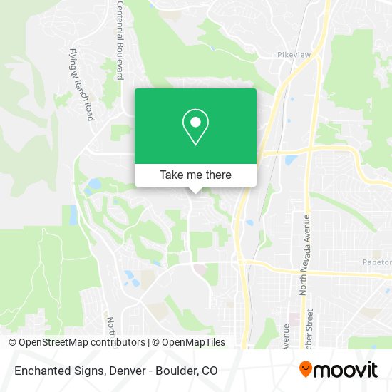 Enchanted Signs map