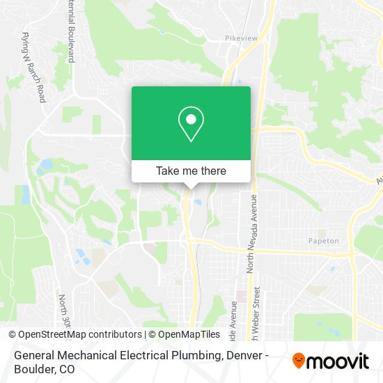 General Mechanical Electrical Plumbing map
