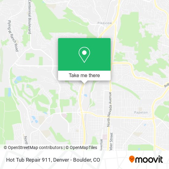 Mapa de Hot Tub Repair 911