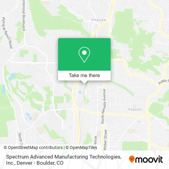Spectrum Advanced Manufacturing Technologies, Inc. map