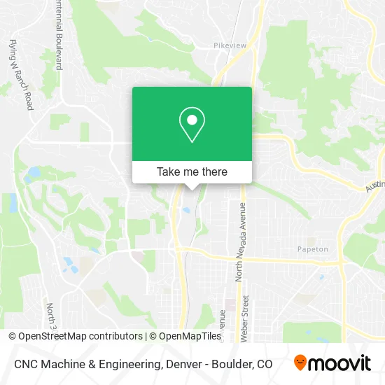 CNC Machine & Engineering map