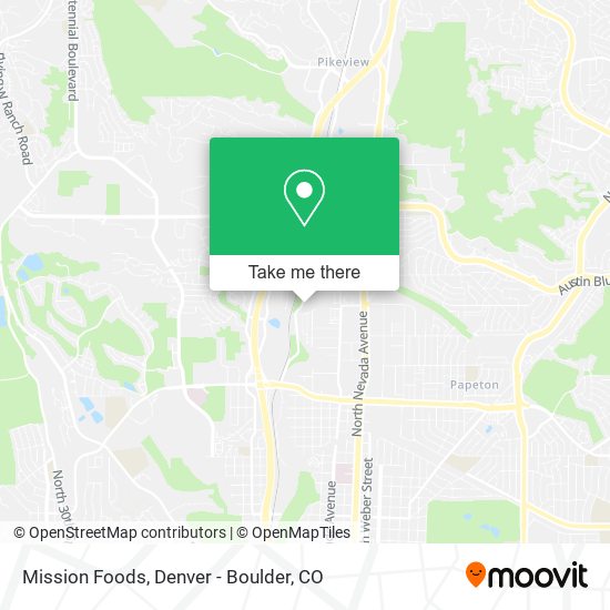 Mission Foods map