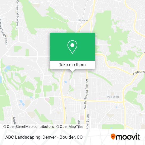 ABC Landscaping map