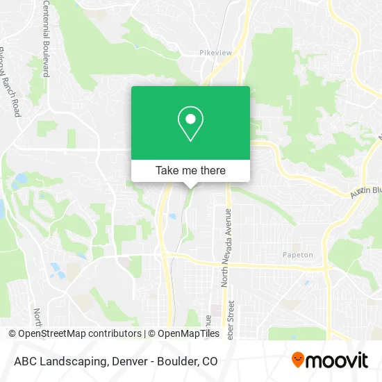 ABC Landscaping map