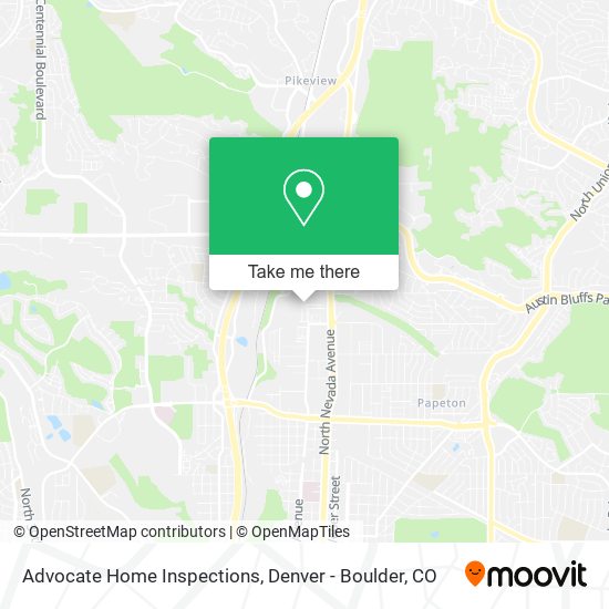 Mapa de Advocate Home Inspections