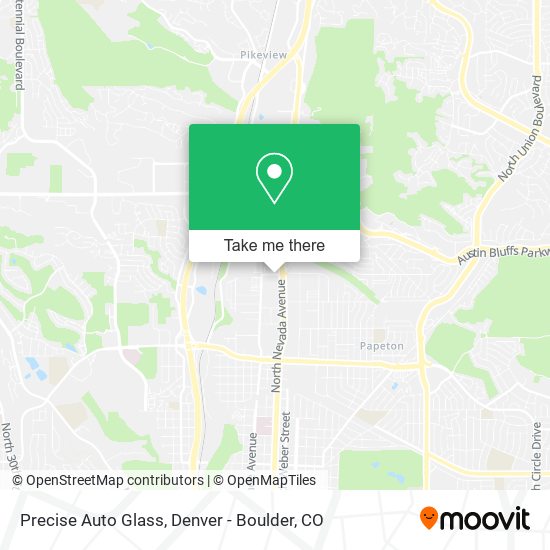 Precise Auto Glass map