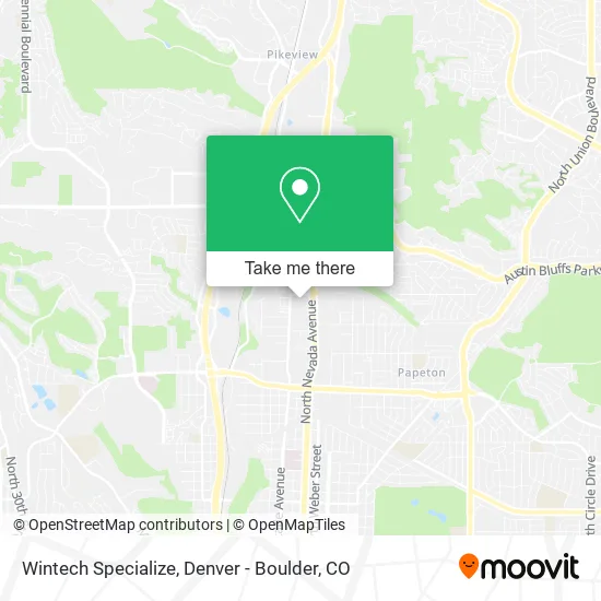 Wintech Specialize map