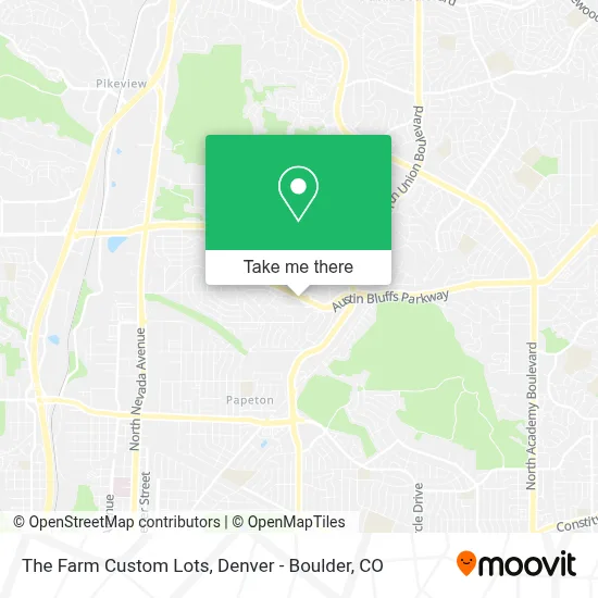 The Farm Custom Lots map