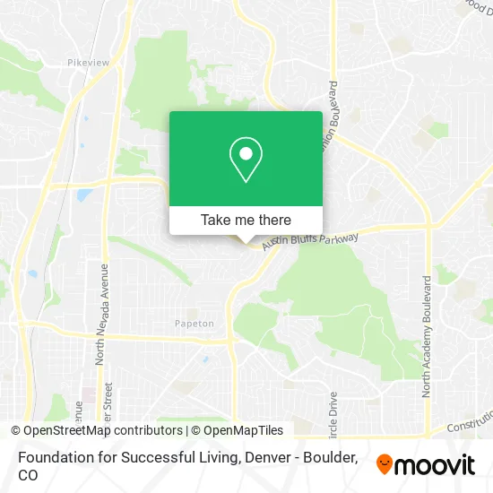 Foundation for Successful Living map