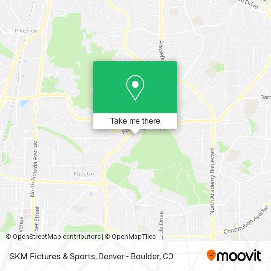 SKM Pictures & Sports map
