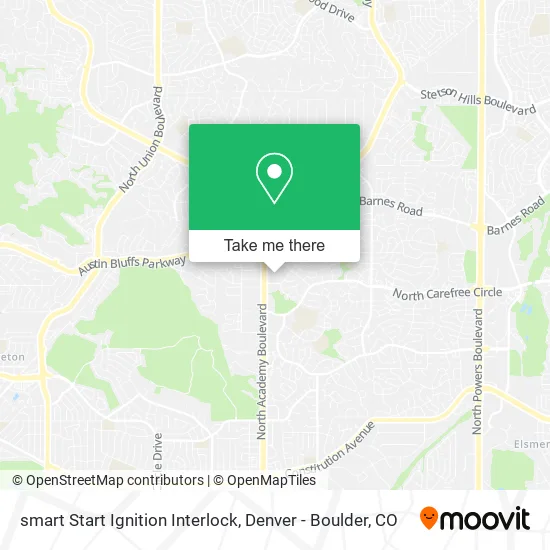 smart Start Ignition Interlock map