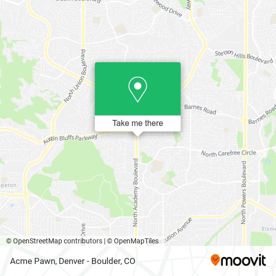 Mapa de Acme Pawn