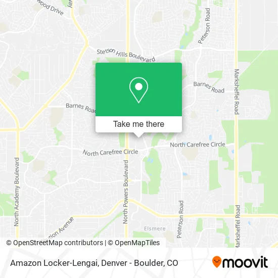 Amazon Locker-Lengai map