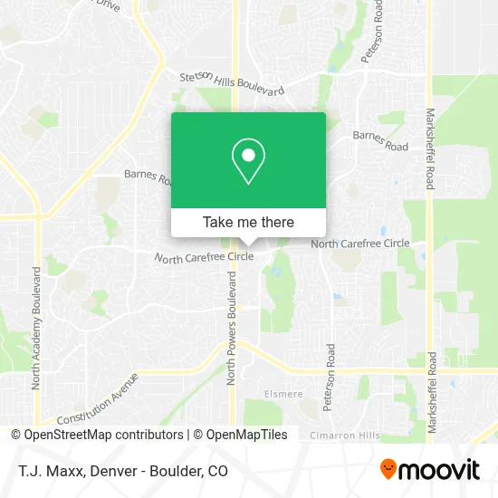 T.J. Maxx map