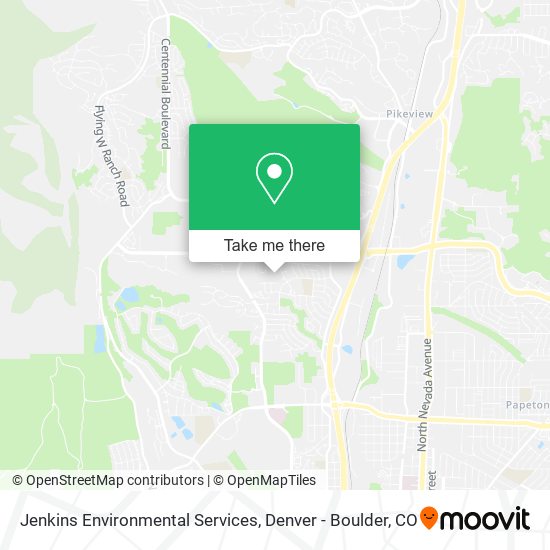 Mapa de Jenkins Environmental Services