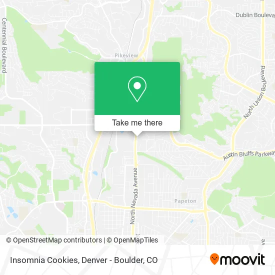 Insomnia Cookies map