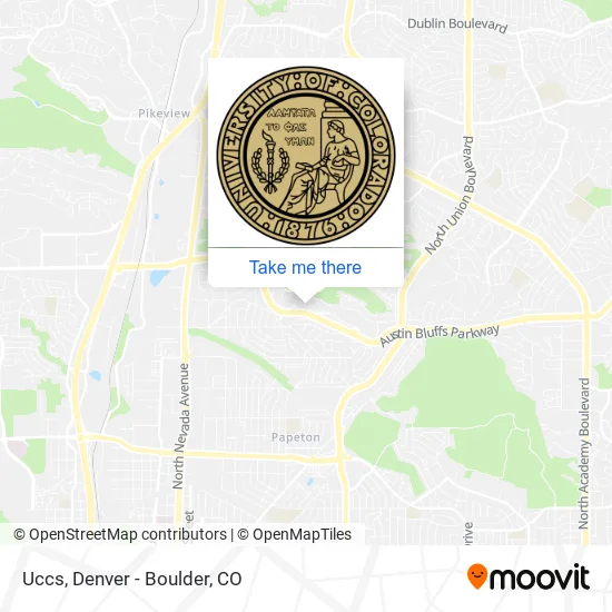 Uccs map