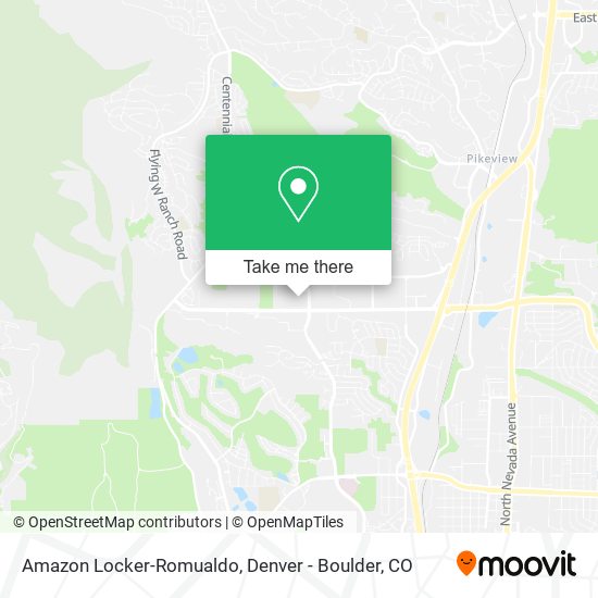 Amazon Locker-Romualdo map