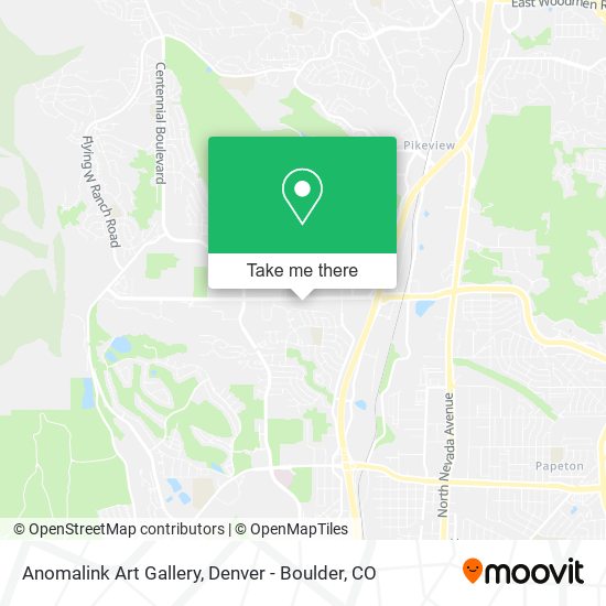 Anomalink Art Gallery map