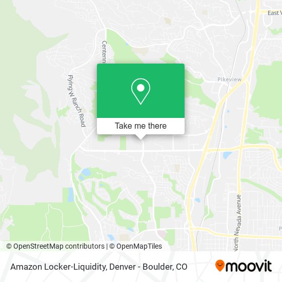 Mapa de Amazon Locker-Liquidity