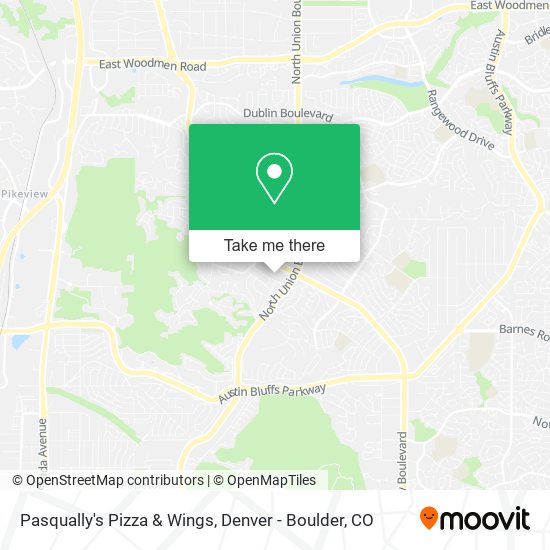 Pasqually's Pizza & Wings map