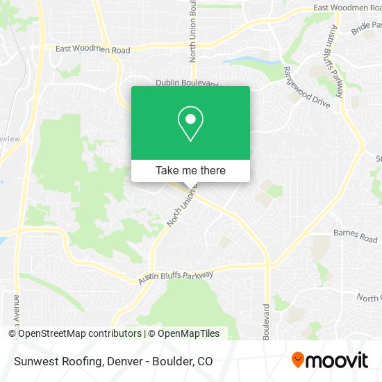 Mapa de Sunwest Roofing