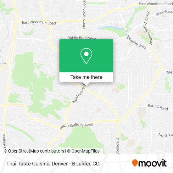 Mapa de Thai Taste Cuisine