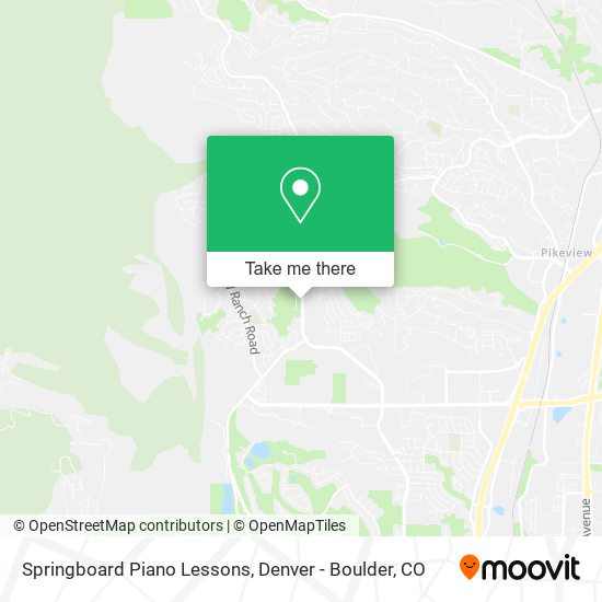 Mapa de Springboard Piano Lessons
