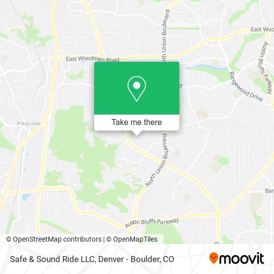 Safe & Sound Ride LLC map