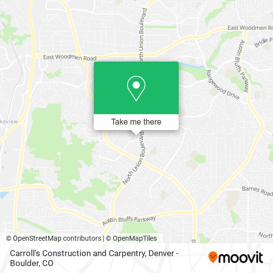 Mapa de Carroll's Construction and Carpentry